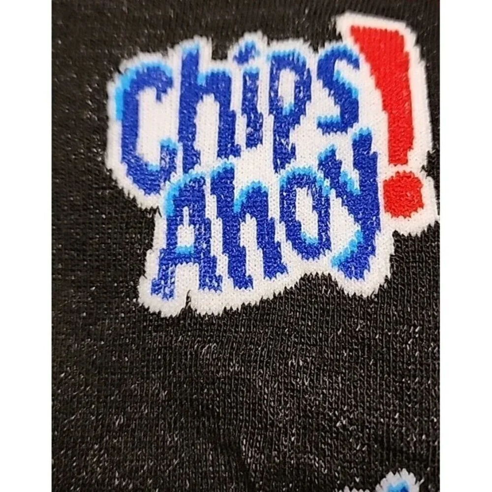 Adult Graphic Advertising Polyester Blend Crew Chips Ahoy Cookies size 6-12